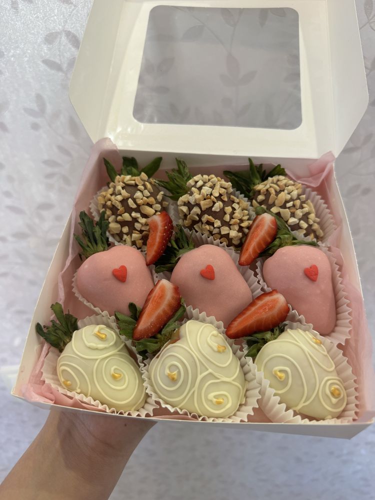 Клубника в бельгийском шоколаде!