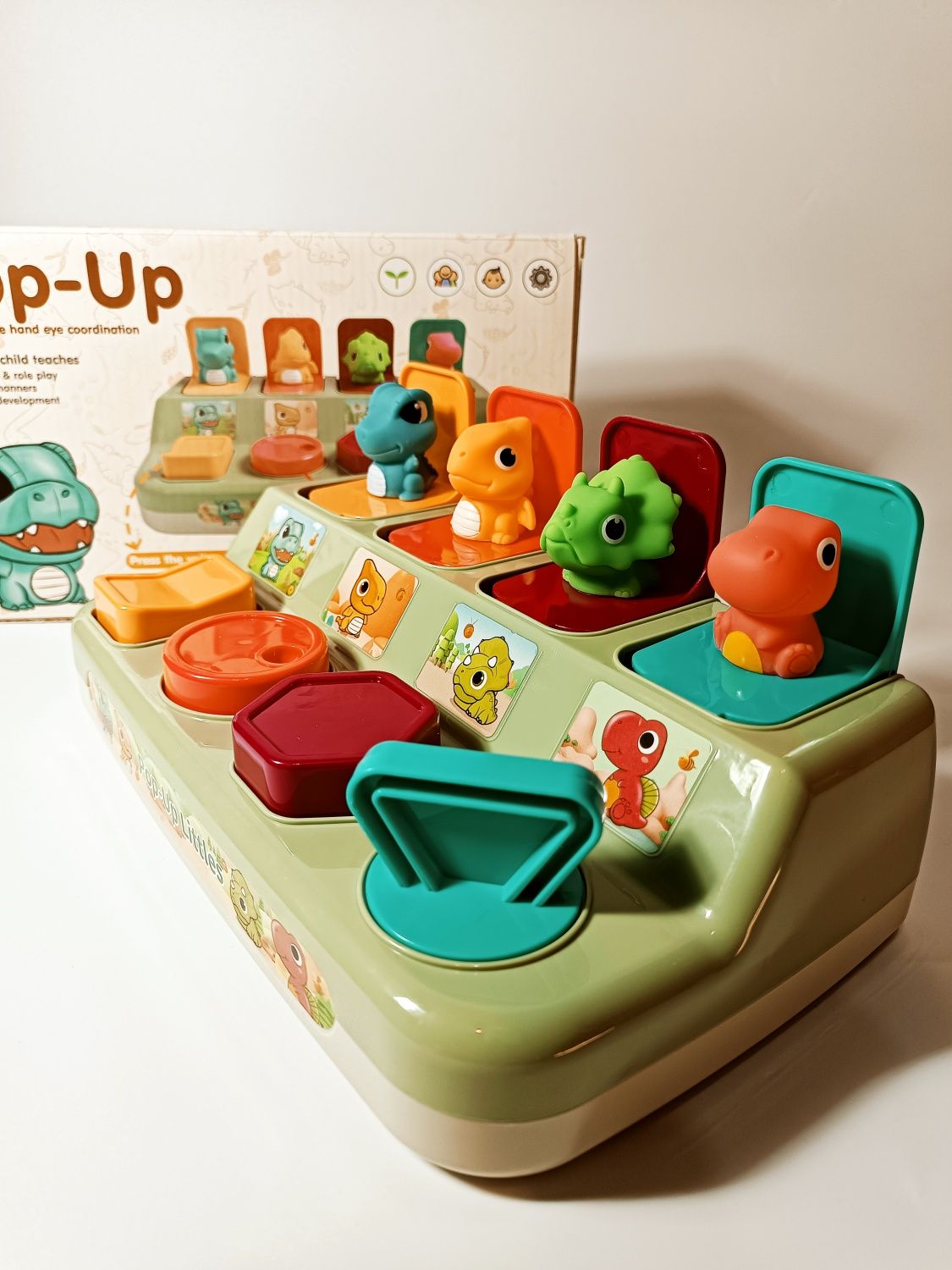 Pop up с динозаврами