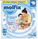 Подгузники Molfix (молфикс) номер 4 новые