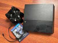 Продажа Ps4 Fat в цену входит 2 джойстика+зарядка  и одна игра