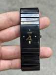 Часы Rado Jubile High Tech Ceramic , кварцевые, с брилиантами, унисекс