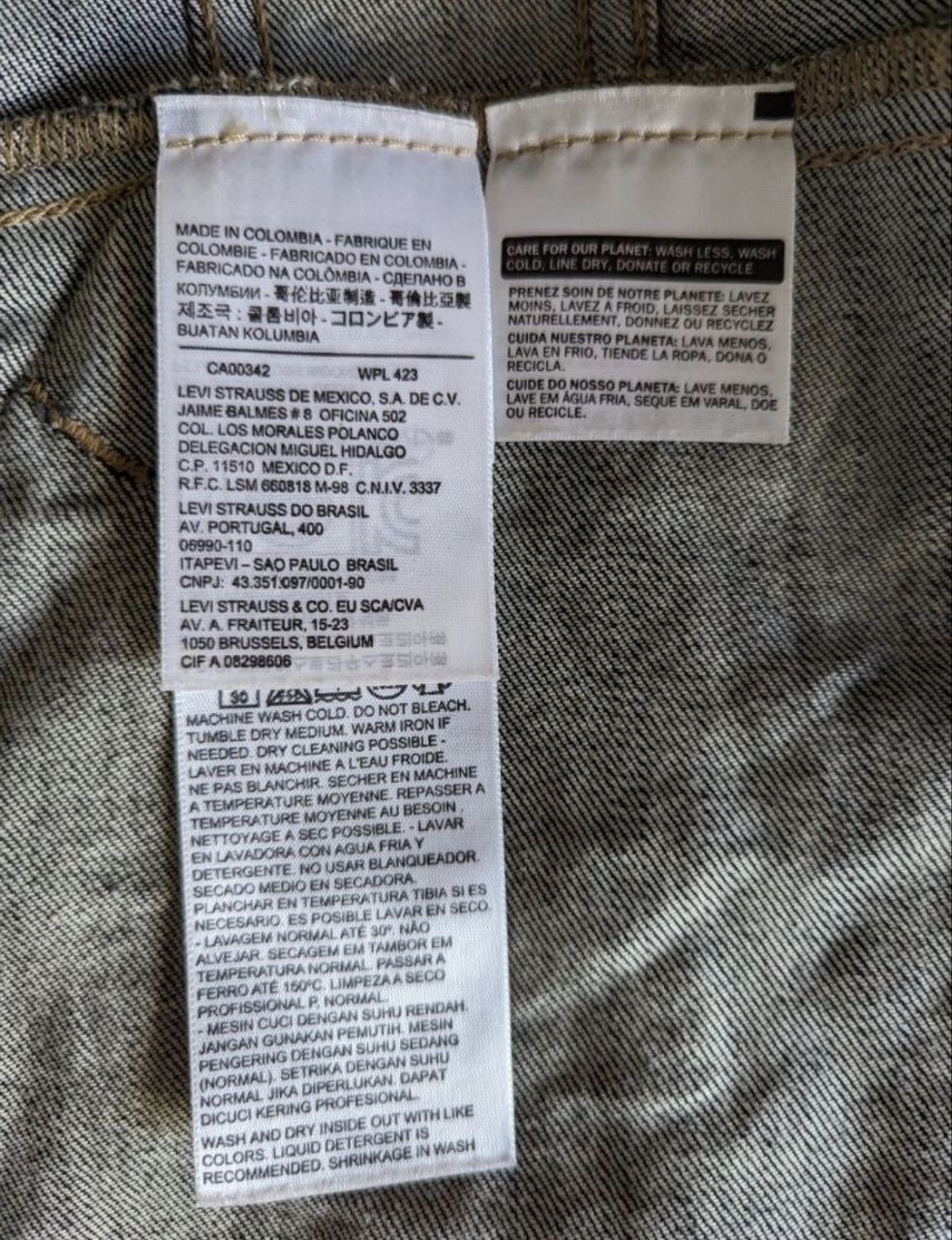 Джинсовая куртка Levi's Commuter, L
