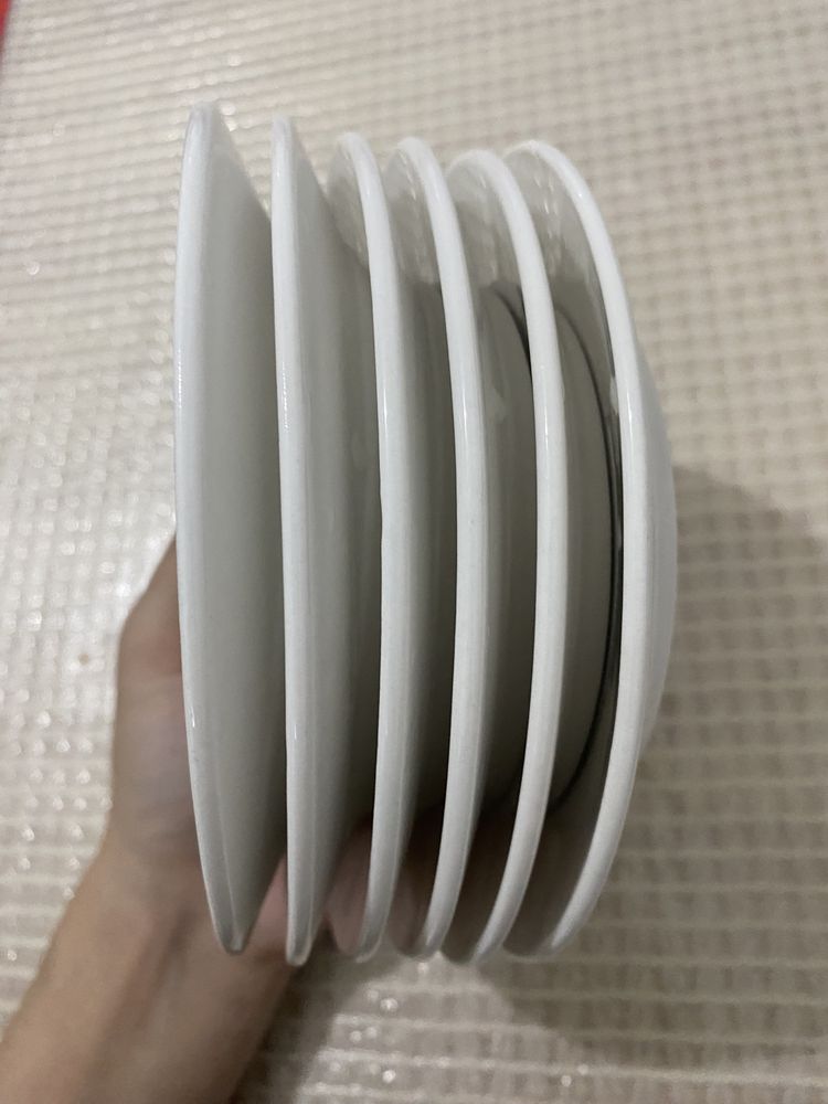 Новые тарелки 6 штук