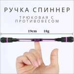 Трюковая ручка/ Ручка спиннер антистресс/ Ручка для пенспиннинга