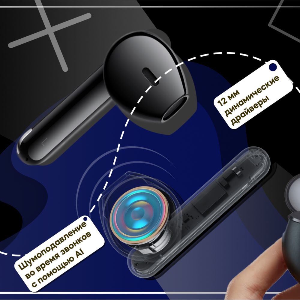 OPPO Enco Air Black, отличный подарок!