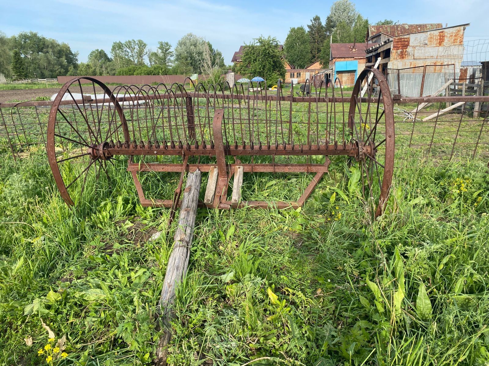 Продаю сенокоску и грабли конная.
