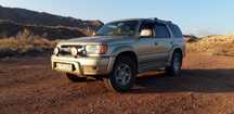 TOYOTA 4-RUNNER 4wd limited, настоящий внедорожник с водителем !