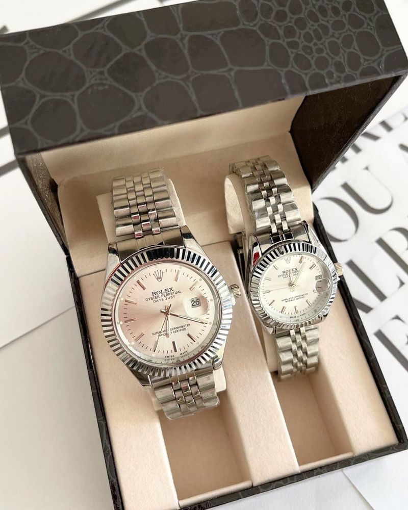Парные часы ролекс,Rolex, лоюкс качество,новогодные подарки ,Шымкент
