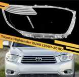 Стекла фар Тойота Хайландер USA (Toyota Highlander)