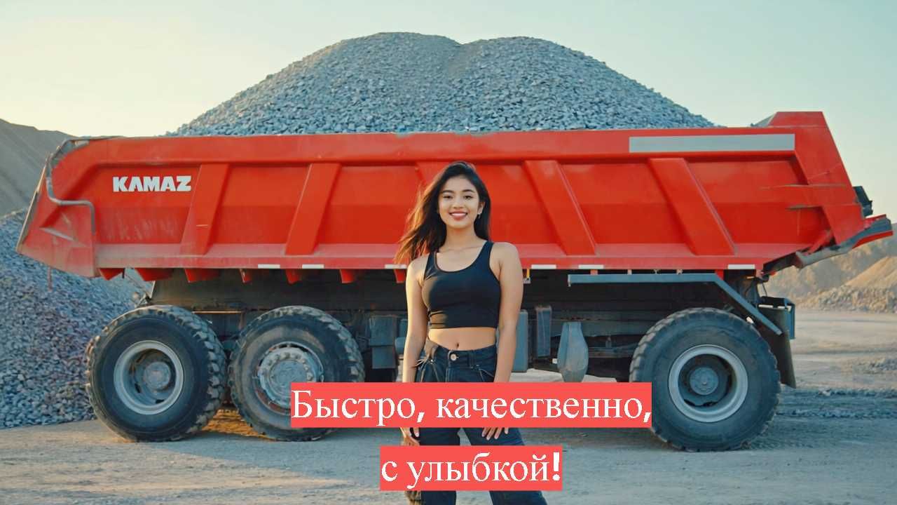 Сыпем щебень, как надо! Песок, отсев, ПГС, балласт, грунт 24/7