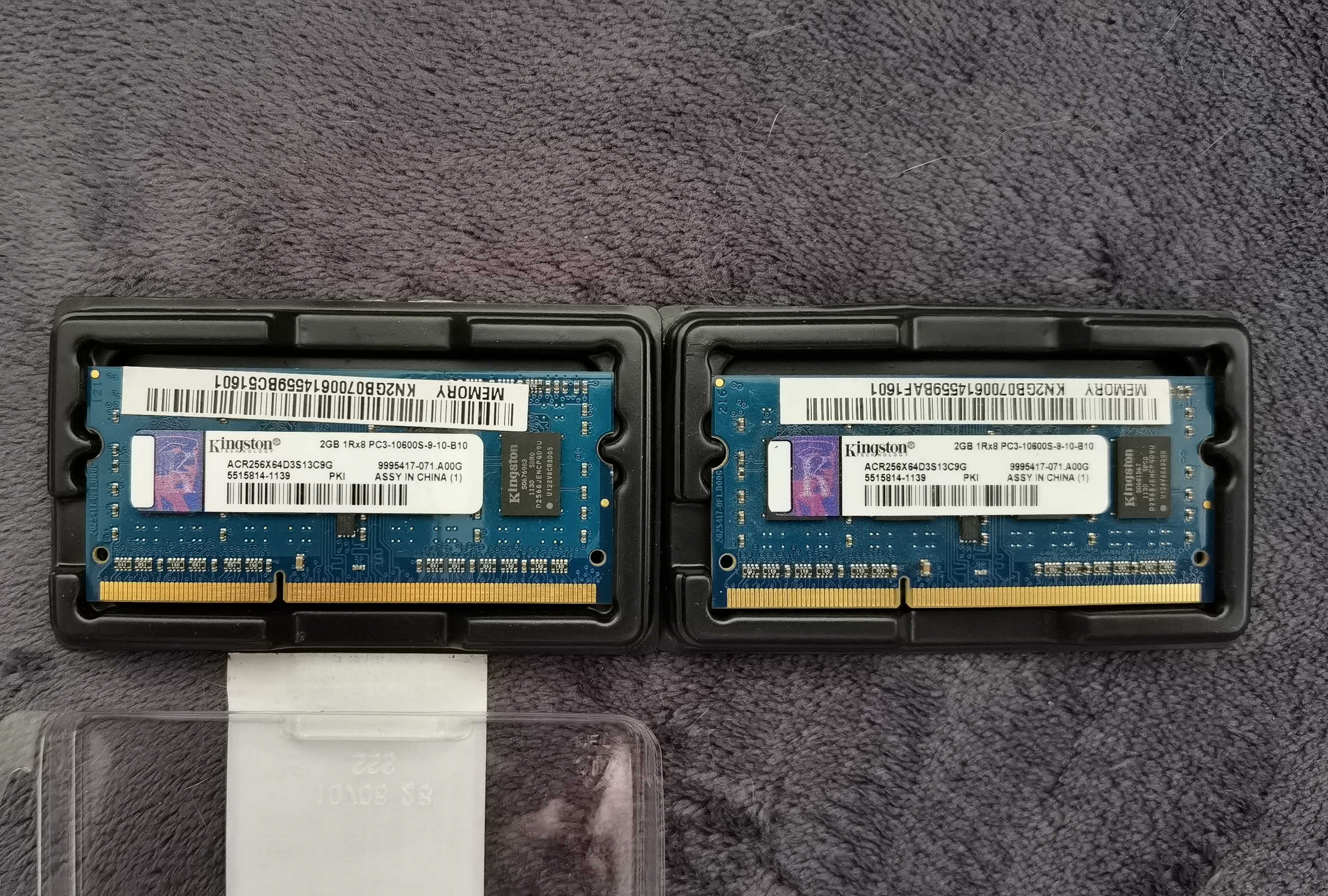 Продам ОЗУ для ноутбука DDR3 4GB (2+2)