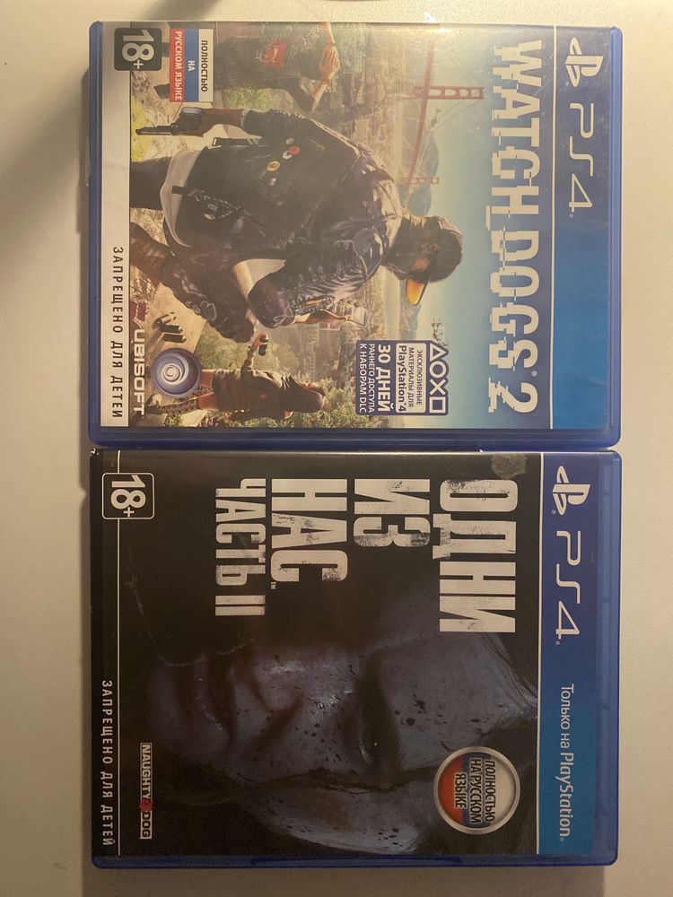 Продаю диски на ps4