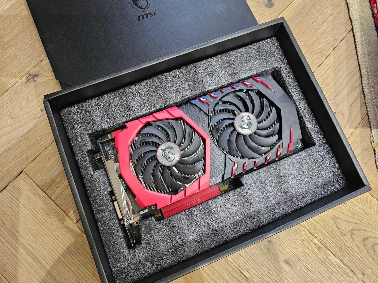 Видеокарта MSI GeForce GTX 1070 GAMING X 8G