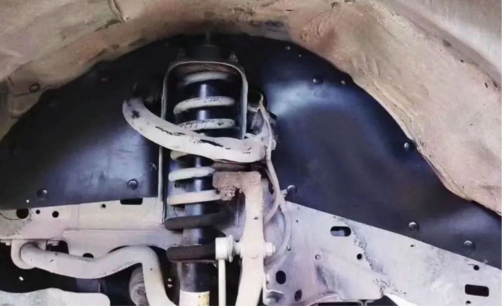 Губа Прадо 120 клык тойота кенгурятник ленд крузер защита