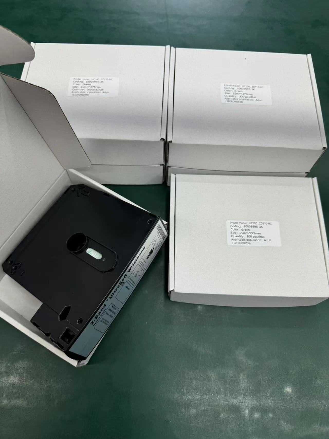 Картриджи для HC-100 этикетки-браслеты 25х279 мм