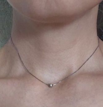 Чокер серебро 925