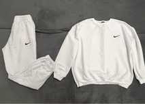Спортивный костюм Nike штаны свитшот белый джоггеры женский