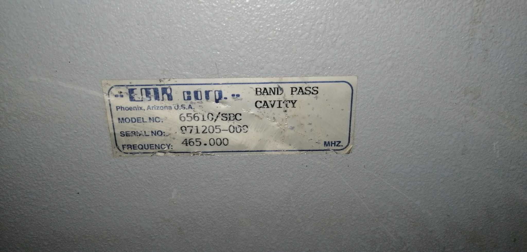 Резонатор EMR Corporation 65610/SBC-Single/440 - 512 MHz, 200 W