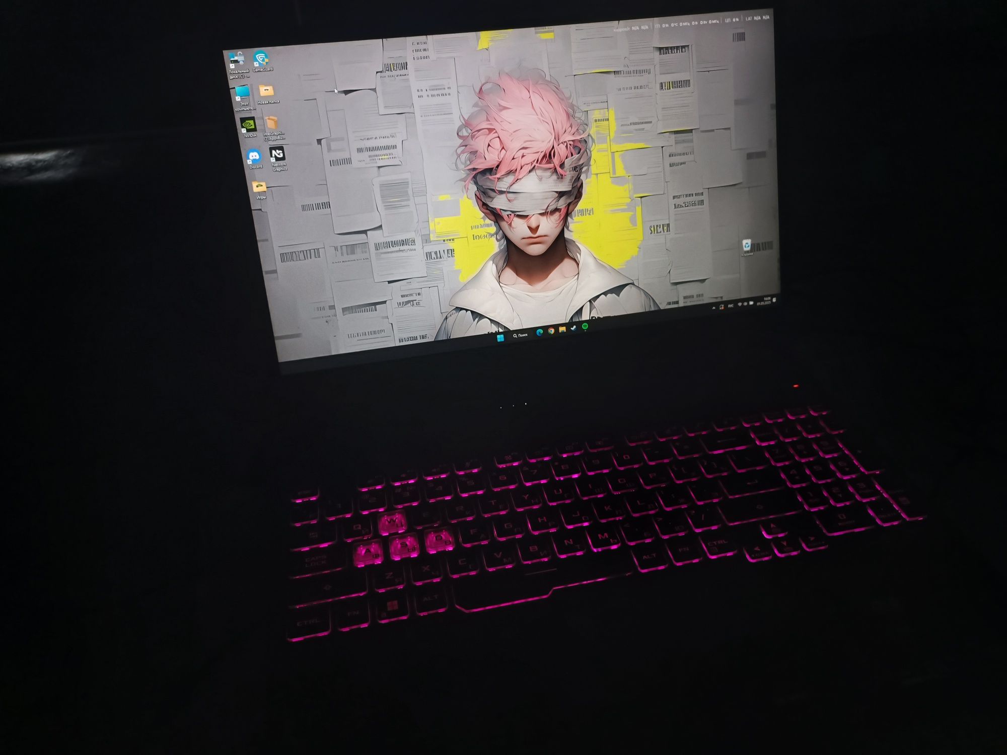 Игровой ноутбук  Asus Tuf Gaming F15 FX506HC. Обмен на ПК