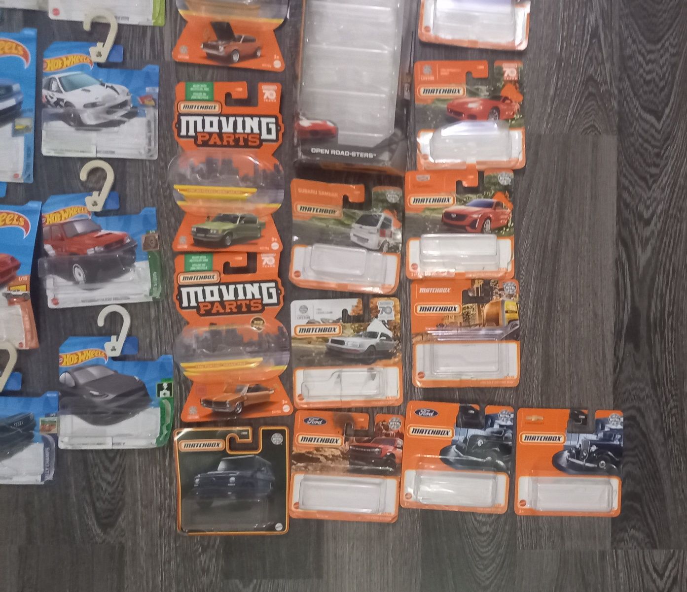 Пакет карточек упаковок hot wheels matchbox