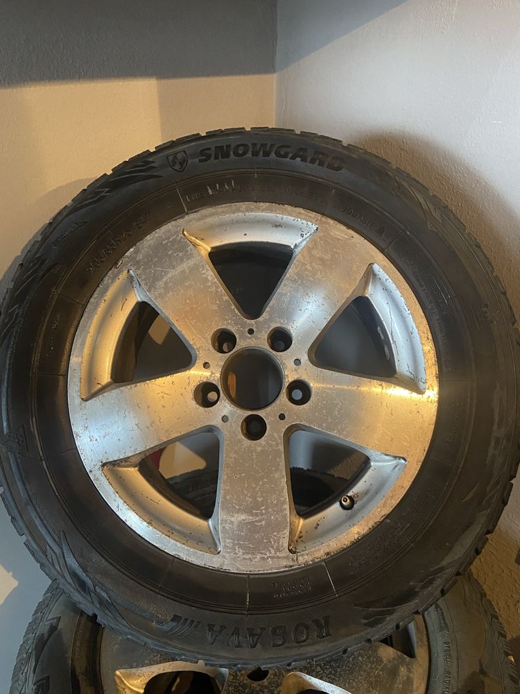 4 колеса R15 в сборе на зимней резине