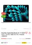 Mackbook air 15