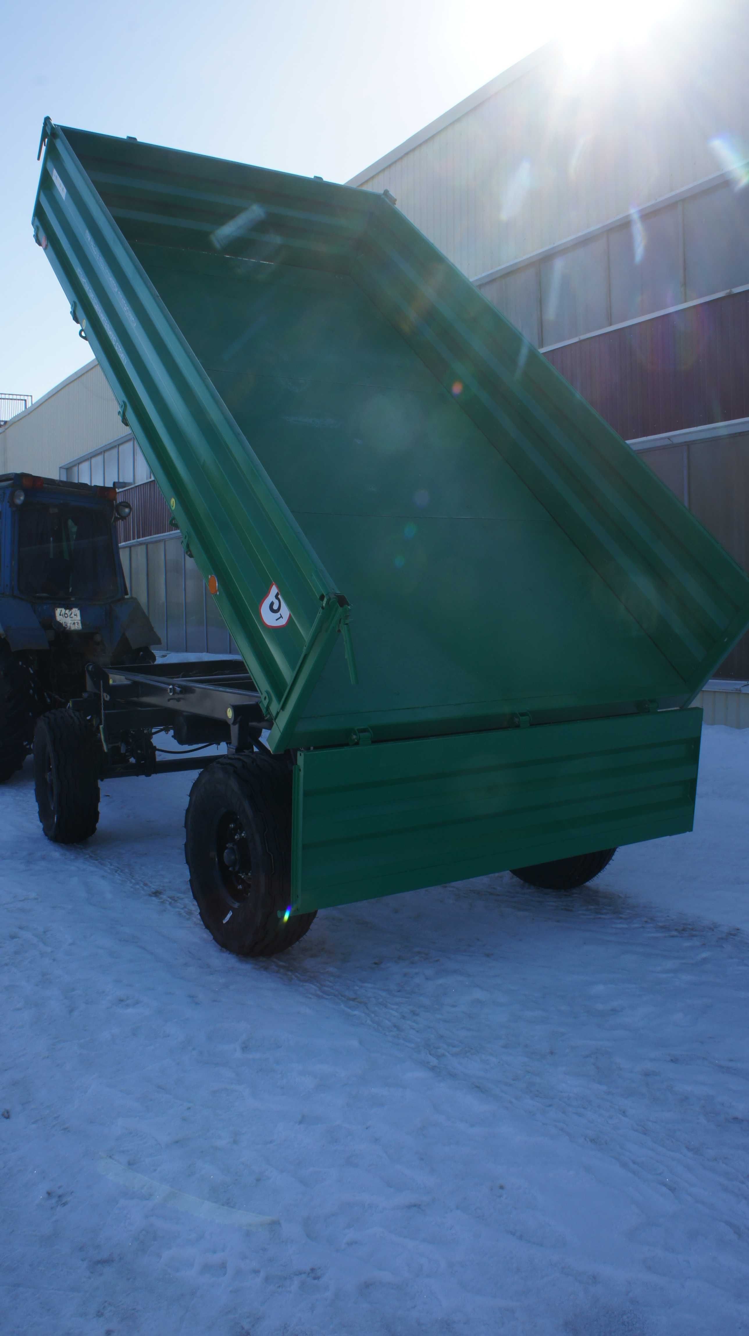 Прицеп тракторный самосвальный 2ПТС-5
