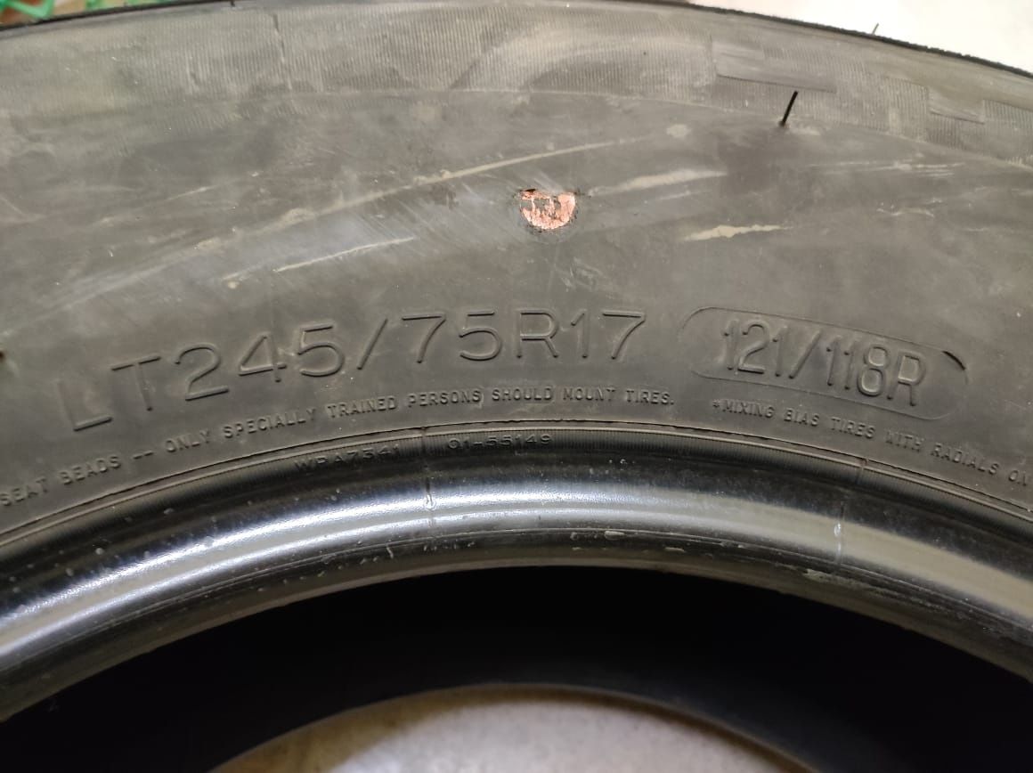Летняя резина LT245/75R17
