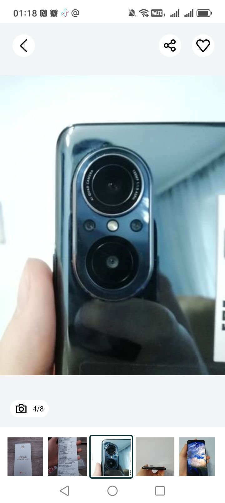 Huawei nova 9 se 128 GB