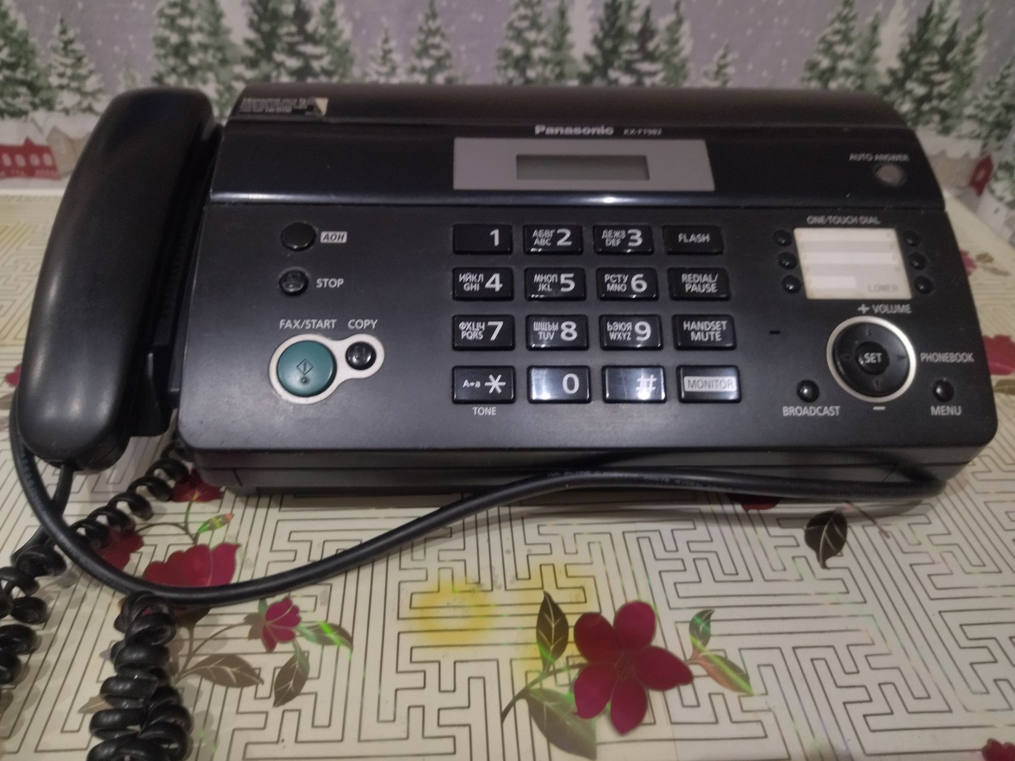 Продам стационарный телефон факс Panasonic