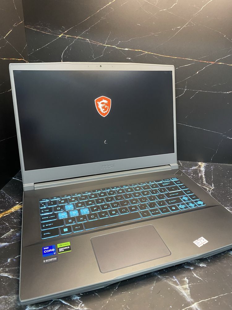Игравой ноутбук MSI i7-12 RTX 3050