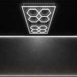 Комплект модульных светодиодных LED светильников 2430х4835мм /PX-02010