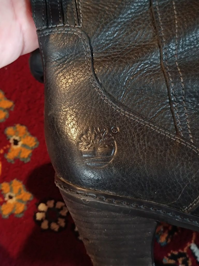 Кожаные сапоги Timberland