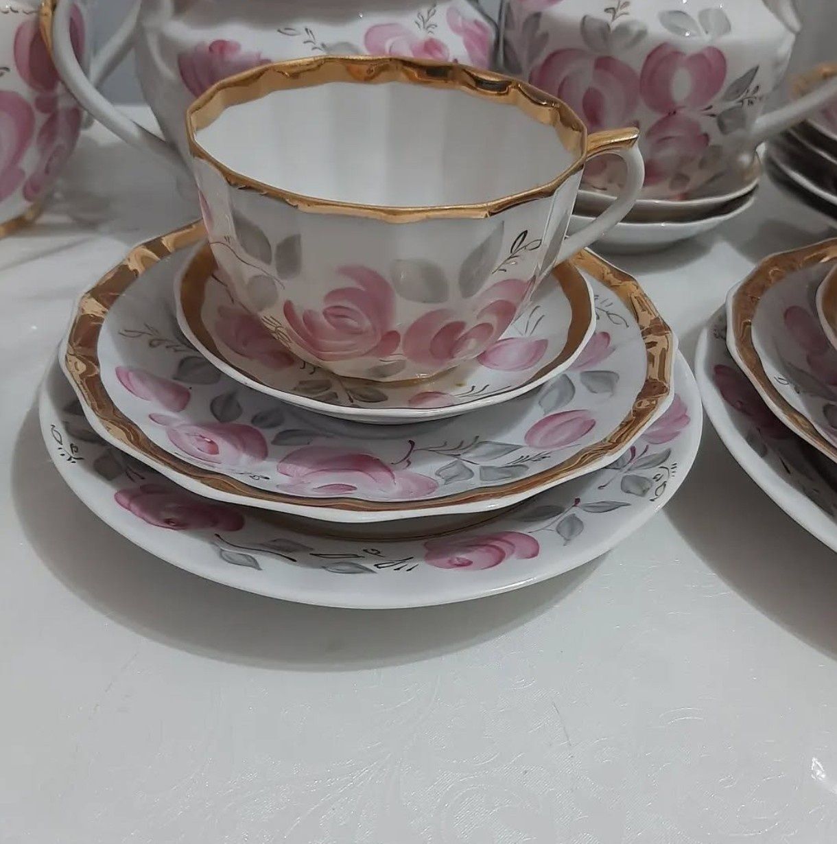 Сервиз чайный новый