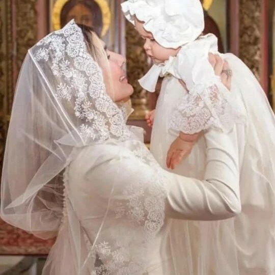 Крестильная одежда рубашка полотенце