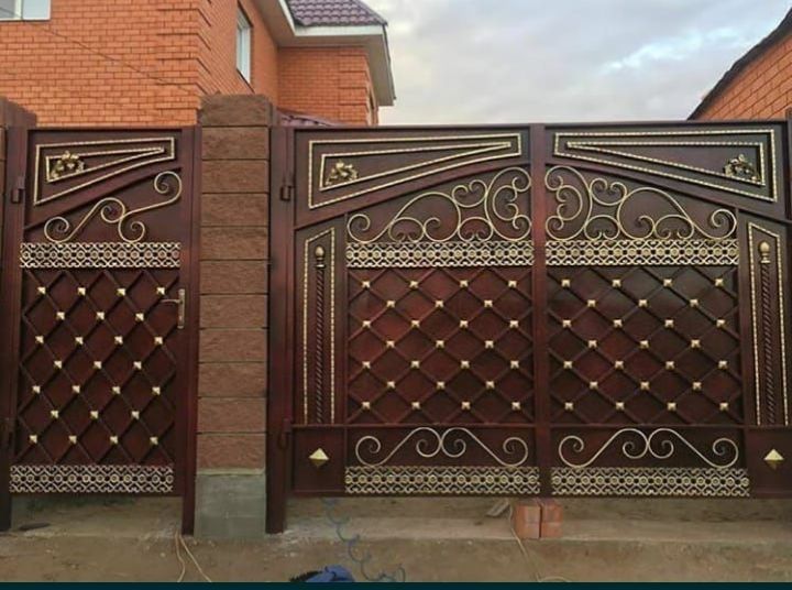 ДАРБАЗА Варота Калитка Забор Қақпа Дарбаза БЕСПЛАТНАЯ ДОСТАВКА  Забор