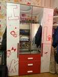 Шкаф детский для девочек