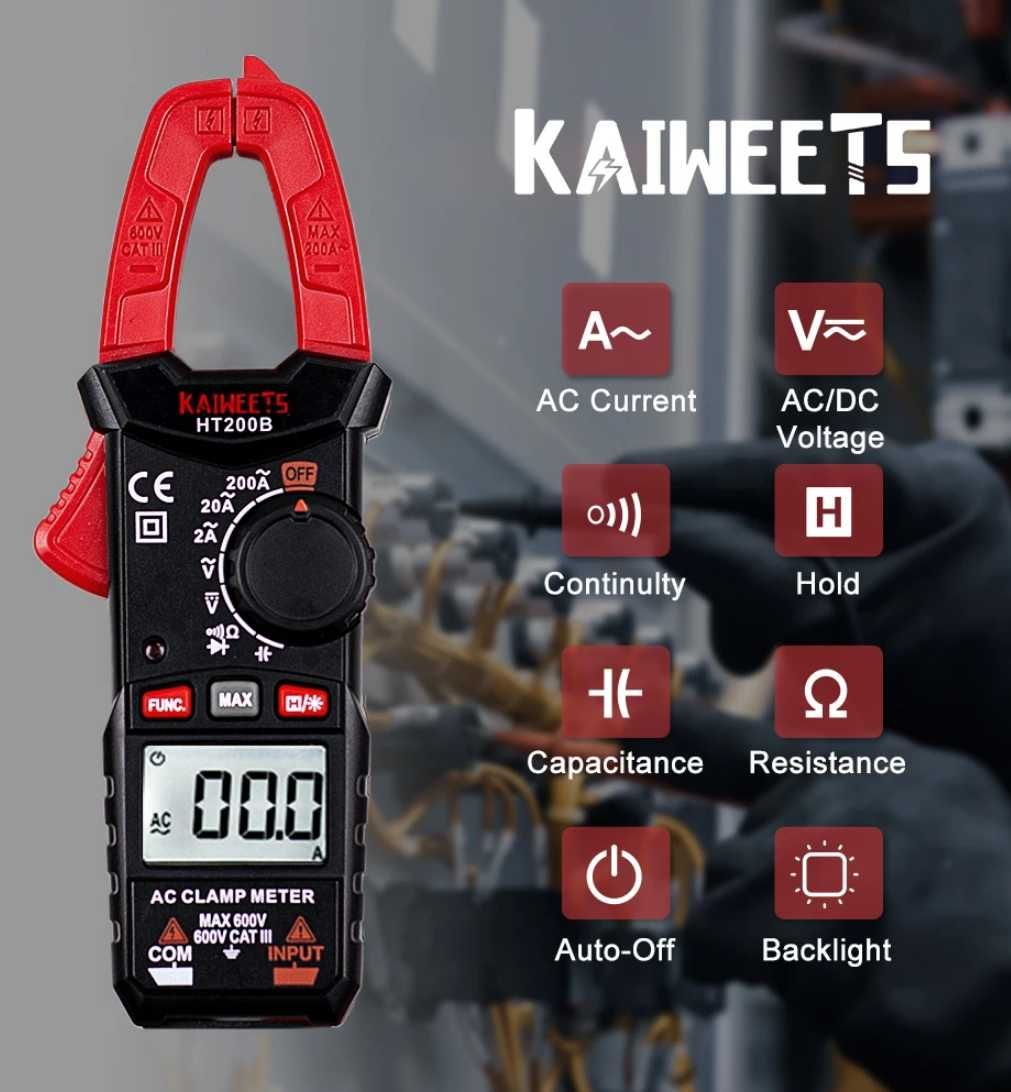Мультиметры  MILESEEY MC618C/ KAIWEETS ST600Y / Kaiweets HT113B (фото)
