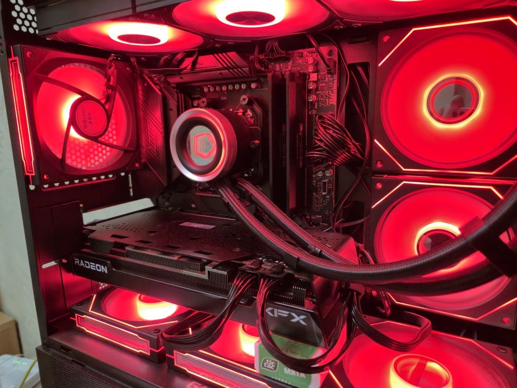 Игровой компьютер Rx 7800 xt, Ryzen 7 7700