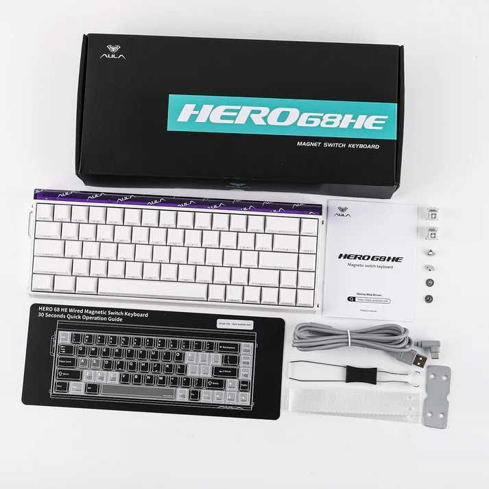 Игровая магнитная клавиатура AULA HERO 68 HE