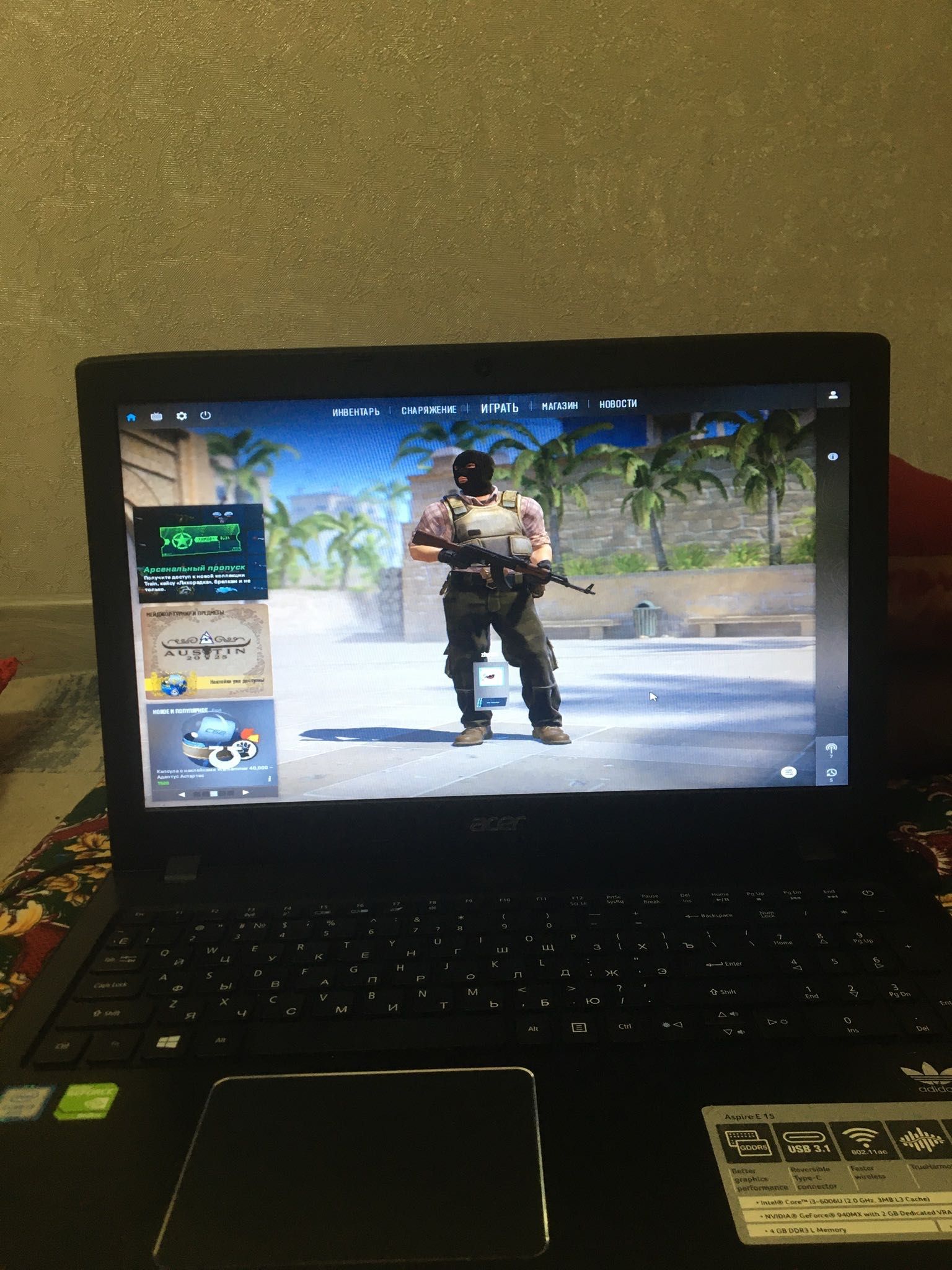 ноутбук acer aspire