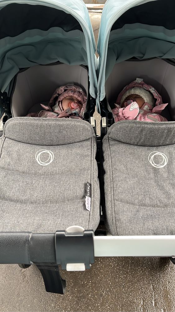 Коляска bugaboo donkey 3 2 в 1 коляска для двойни и погодок