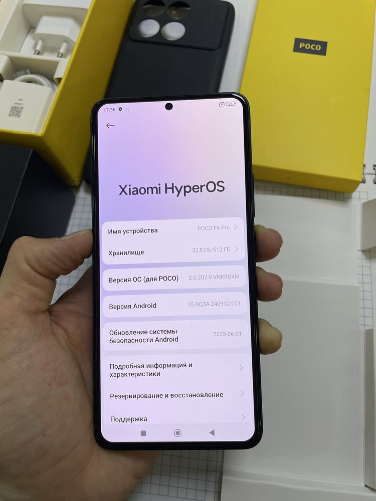 Poco F6 PRO 5G 12/512gb EAC