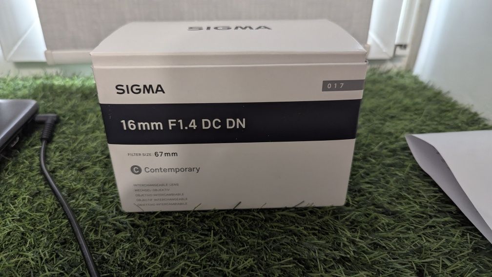 Окончательно!!! Цена за Объектив 16mm sigma f1.4 на sony