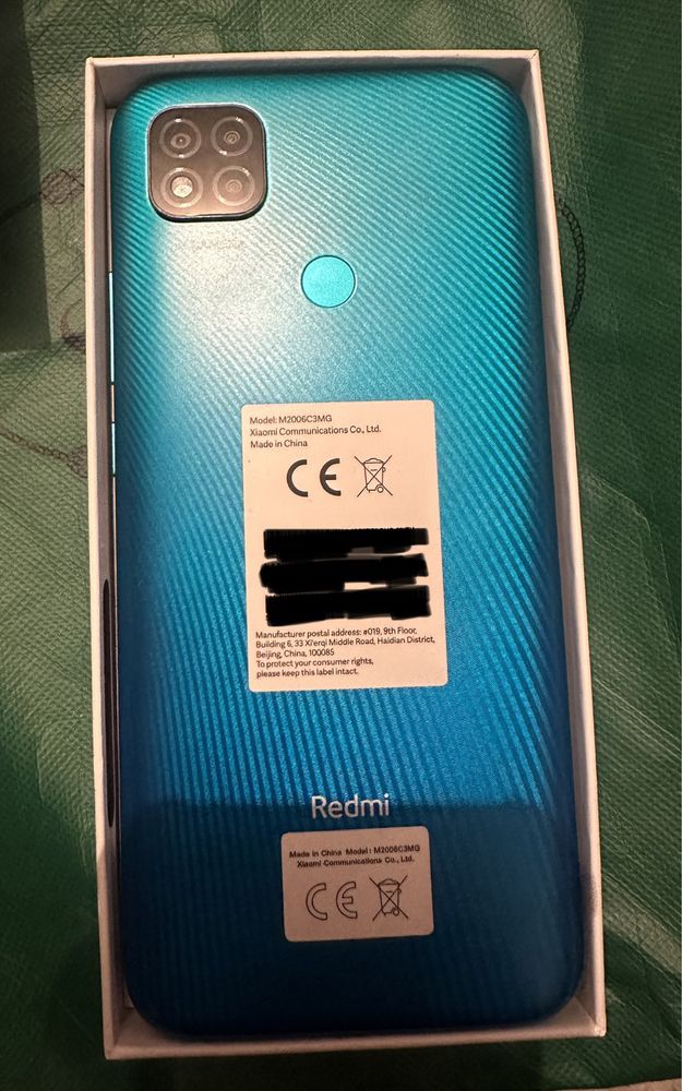 Xiaomi Redmi 9C 4 ГБ/128 ГБ зеленый