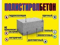 Полистиролбетон.      Полистиролбетон