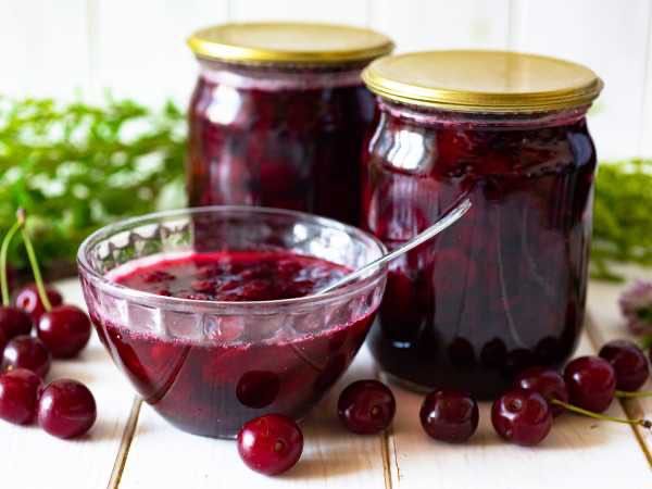 Варенье вишневое, варенье из вишни домашнее