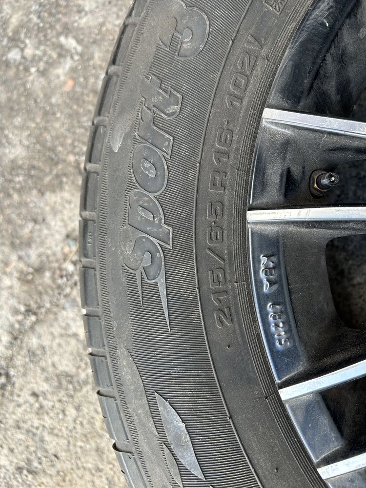 Продам комплект диски 5х120 R16