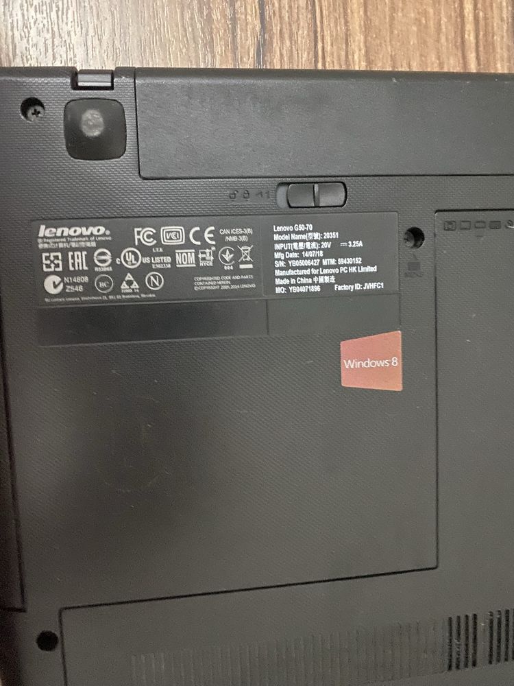 Ноутбук ноутбук Lenovo G50-30.