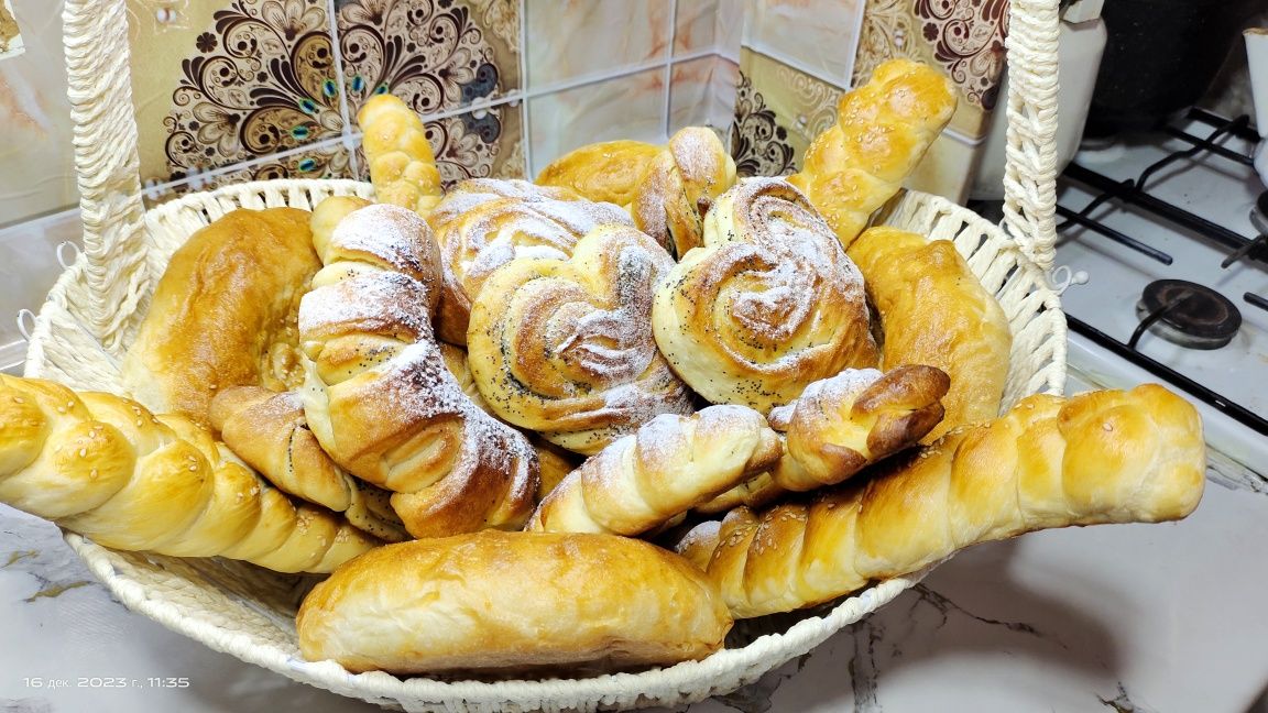 Самса,вафли,пироги